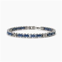 Bracciale 2Jewels Uomo Mini Type in Acciaio 232470